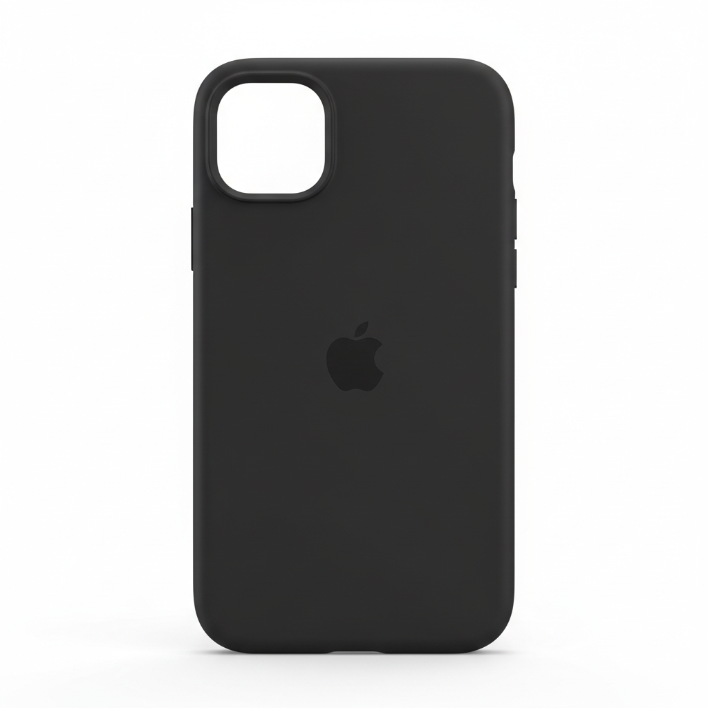 Silicon Case For iPhone Black